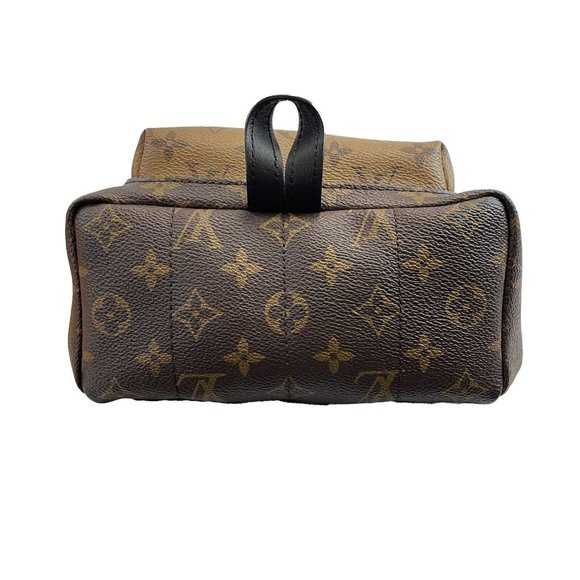 Louis Vuitton - LV Palm Springs PM - Brown / Tan Monogram Backpack - Picture 6 of 11